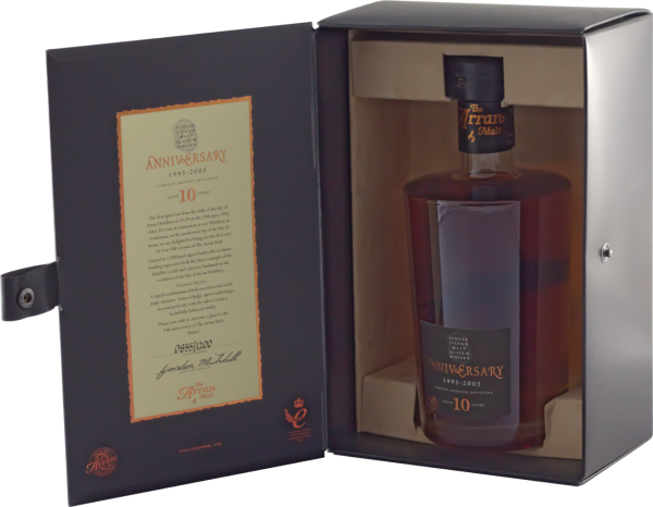 Arran Anniversary 10 years anniversary bottling