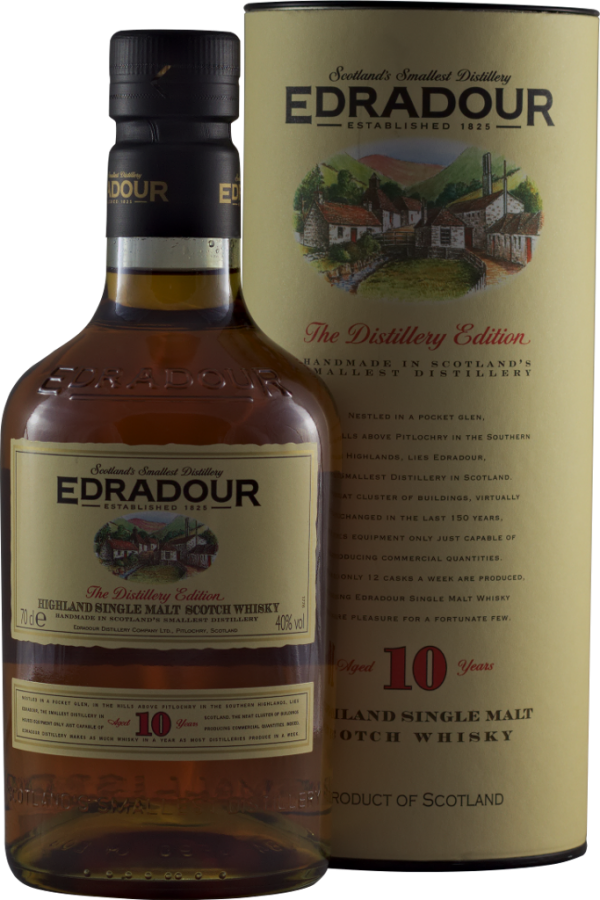 Edradour 10 y.o., 40 %