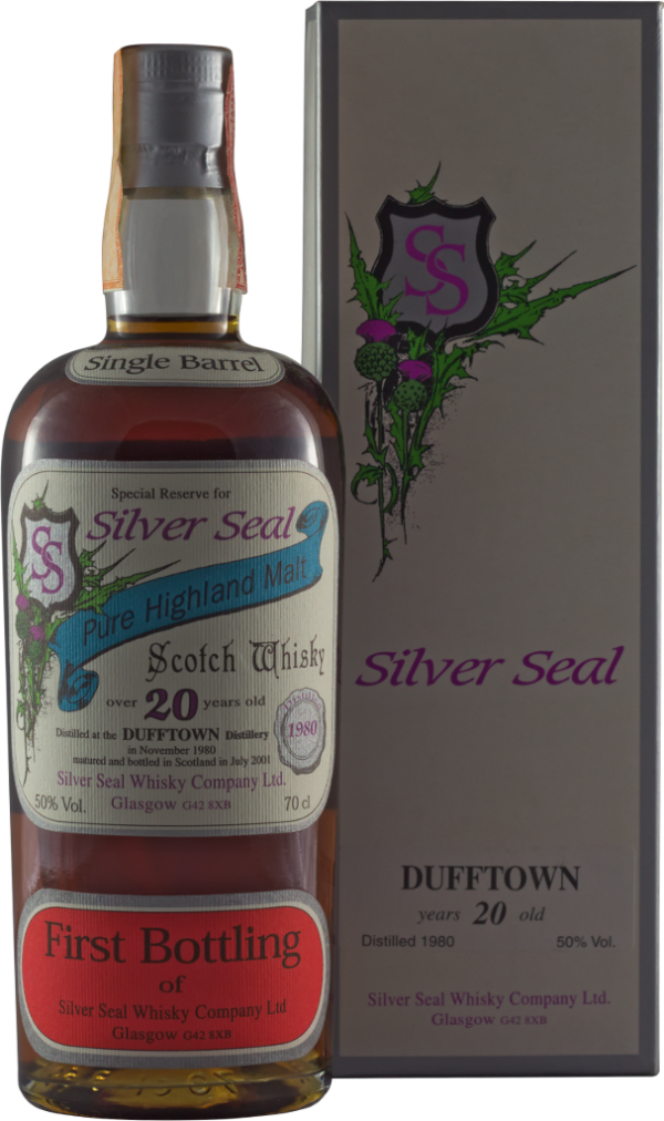 Dufftown, sherry cask, 20 y.o., Silver Seal