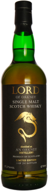 LORD of ORKNEY, 57,3 %, sherry cask, limited single cask bottling