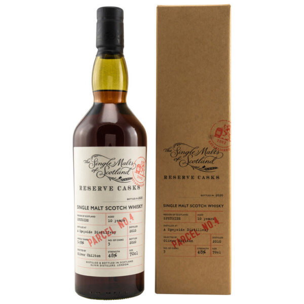 Speyside 10 y.o., 48 %, Reserve cask parcel 4