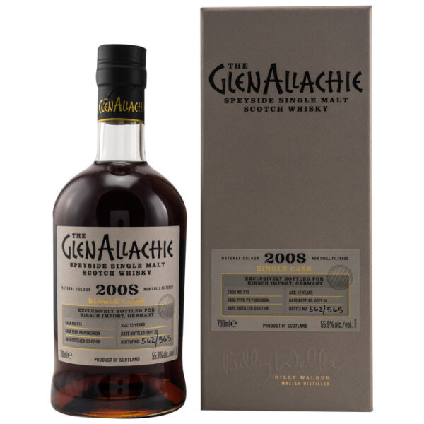GlenAllachie 2008 PX Puncheon, 55,9 %
