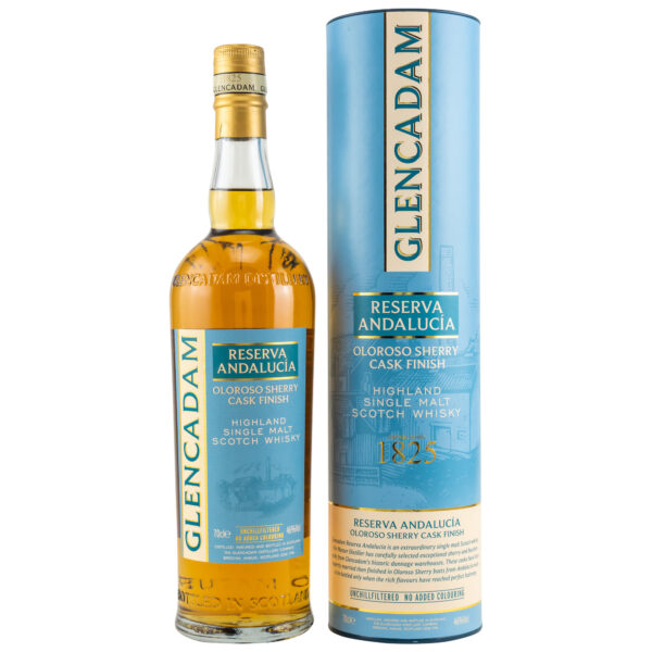 Glencadam Reserva Andalucia, oloroso sherry cask finish,46 %