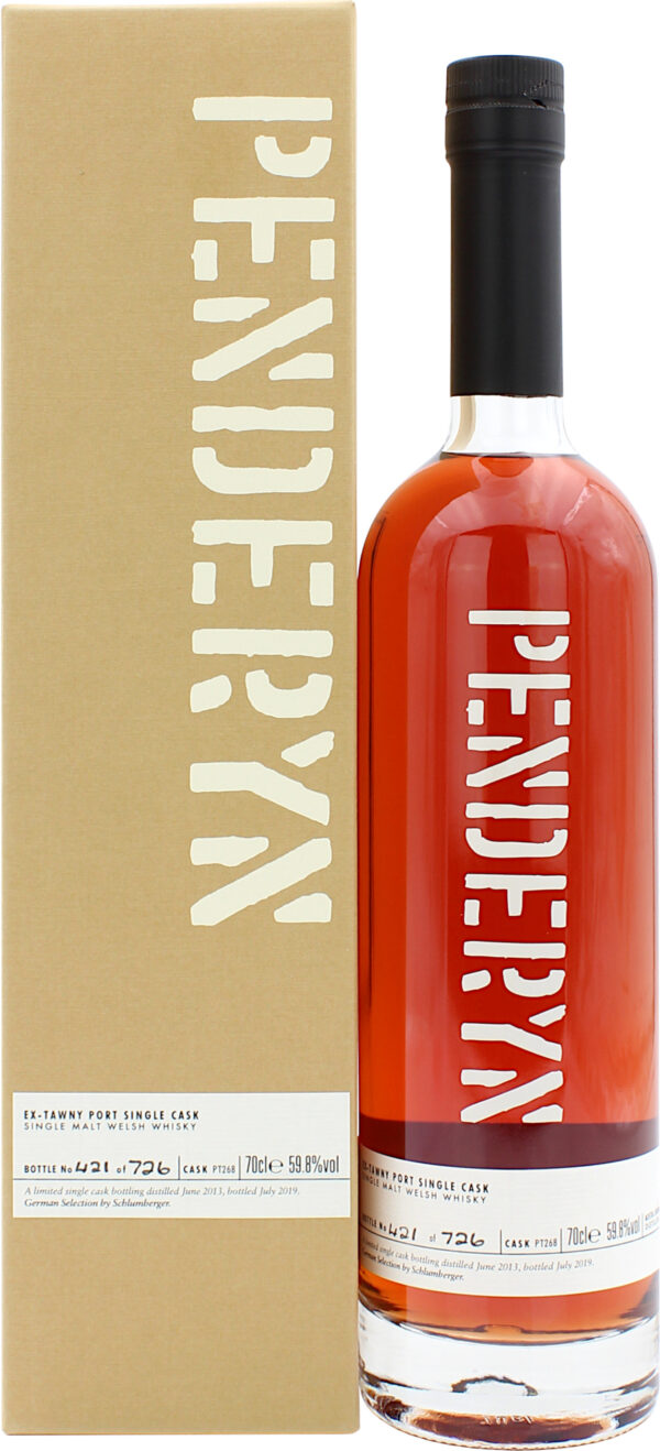 Penderyn "German Selection", Tawny Port Pipe, 59,8 %