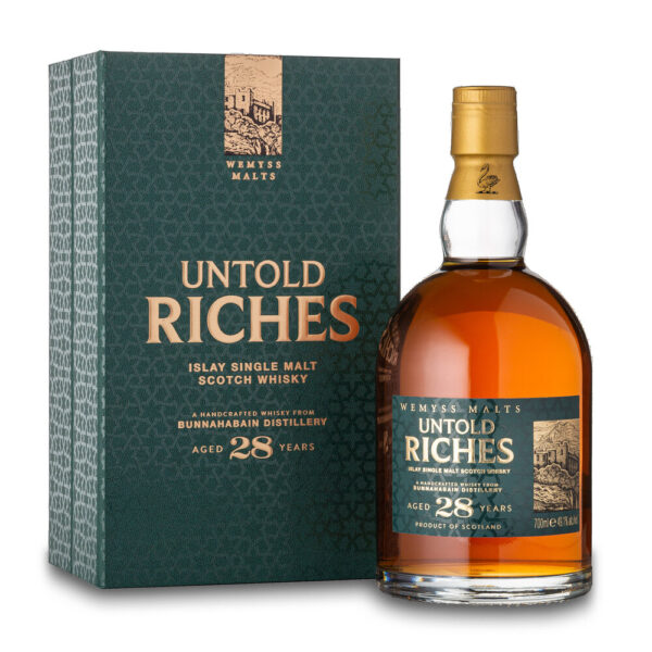 Bunnahabhain "Untold Riches", 49,1 %, Wemyss, 28 y. o.