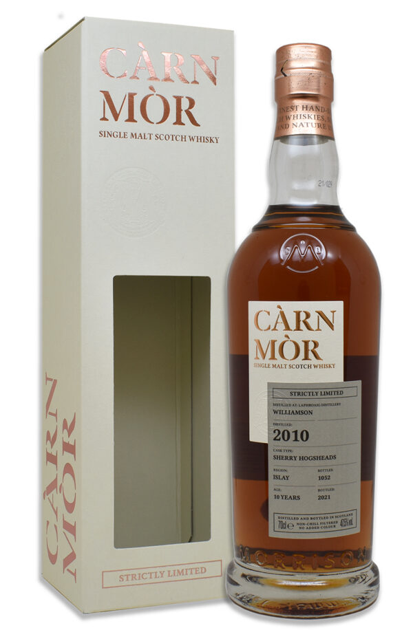 Williamson 2010, Càrn Mòr Strictly Limited, 47,5%vol, sherry hogshead