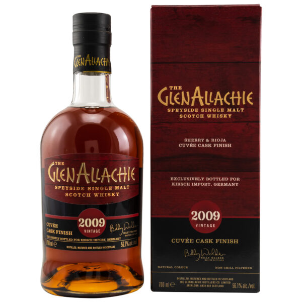 GlenAllachie 2009/2021, Sherry & Rioja Cask Cuvee, 56,1 %