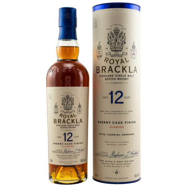 Royal Brackla 12 y.o., Oloroso Sherry Finish