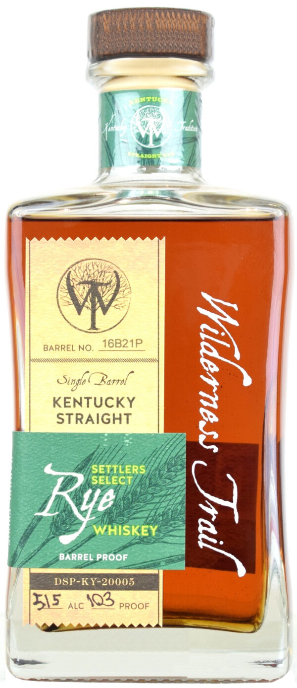 Wilderness Trail Rye, cask strength