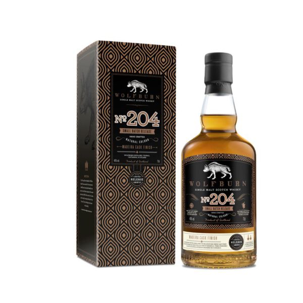 Wolfburn, batch 204, madeira cask finish, 46 %