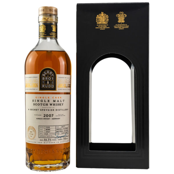 Speyside 2007, Berry Bros. & Rudd, sherry butt, 64,3 %