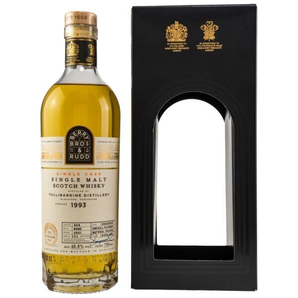 Tullibardine 1993, 28 y.o., Berry Bros. & Rudd, 48,8 %