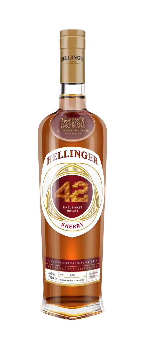 Hellinger 42 Sherry, 46 % – Bild 2