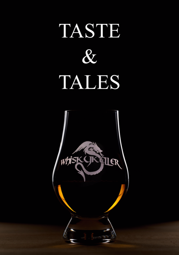 TASTE & TALES, Whiskybuch inkl. Tastingoctagon