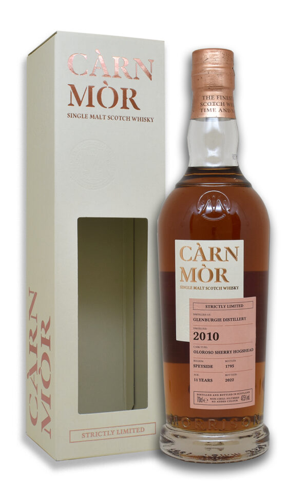 Glenburgie 2010, Càrn Mòr Strictly Limited, 47,5%vol, oloroso sherry Hogshead