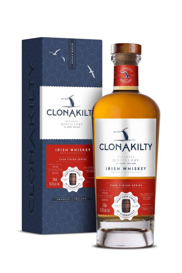 Clonakilty Port Cask, Irish Whiskey, 43,6 %