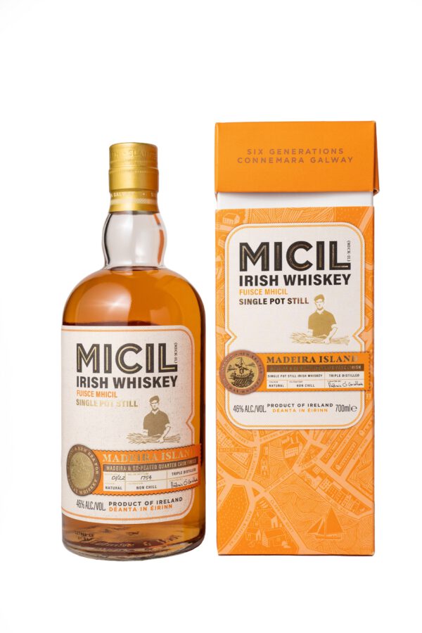 Micil Madeira Island, Irish Single Pot Still Whiskey, 46 %