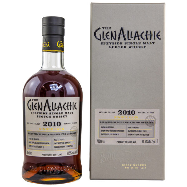 GlenAllachie 2010, 13 y.o., exclusive for germany, oloroso cask, 60,5 %