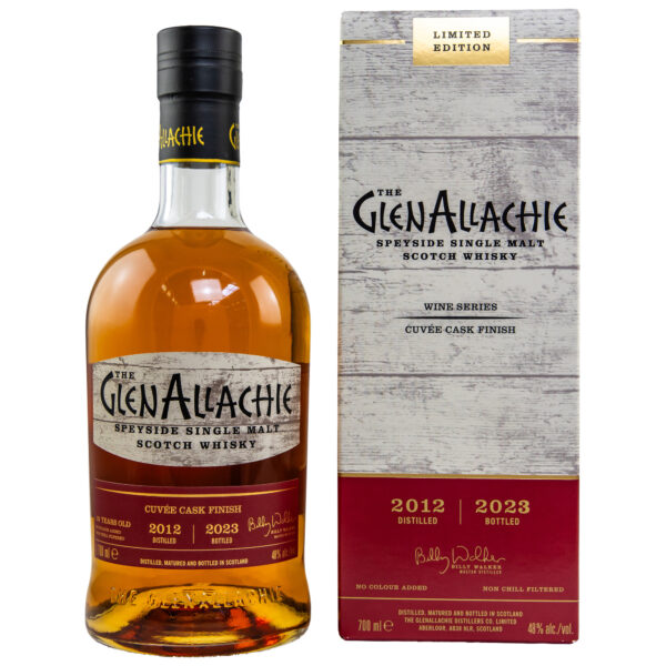 GlenAllachie 10 y.o., Cuvée Cask Finish 2012/2023, 48 %