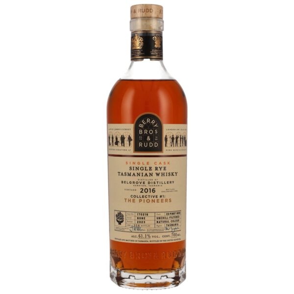 Belgrove 2016, PIONEER COLLECTION, 61,1 %, Tasmanian Single Rye