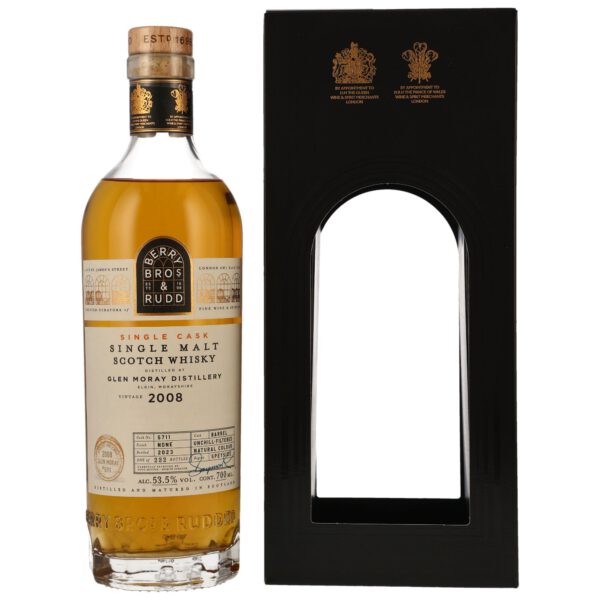 Glen Moray 2008, 53,5 %, Berry Bros. & Rudd