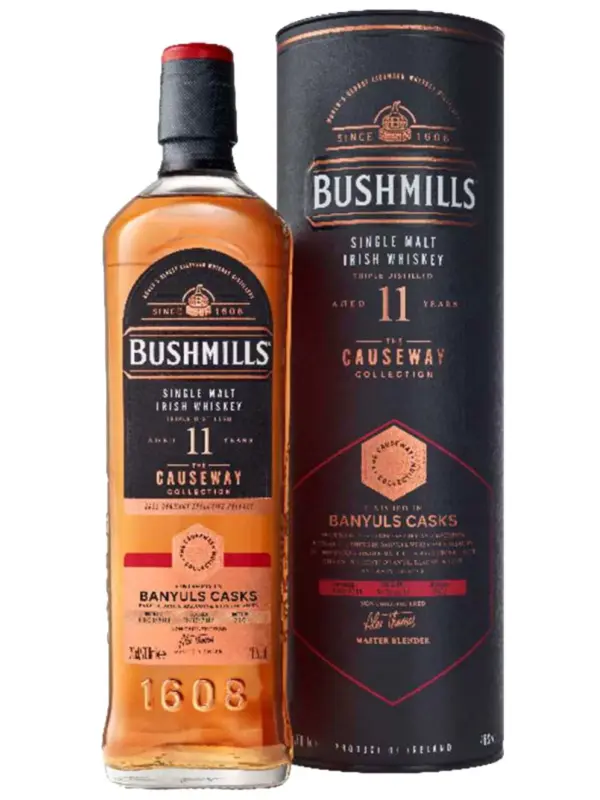 Bushmills Causeway Collection, 11 y.o., Banyuls Cask, 46%