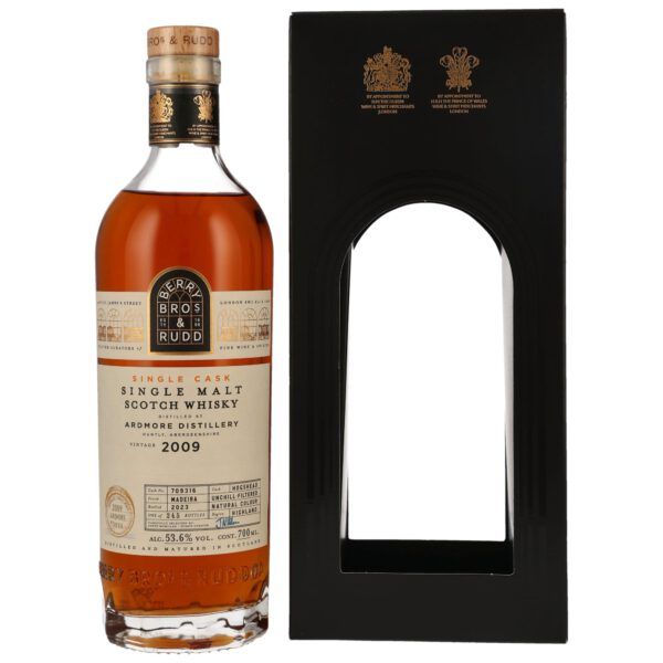 Ardmore 2009, Berry Bros. & Rudd, 53,6 % Madeira Finish