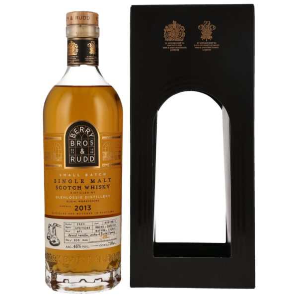 Glenlossie 2013, 10 y.o., small batch, 46 %, Berry Bros. & Rudd