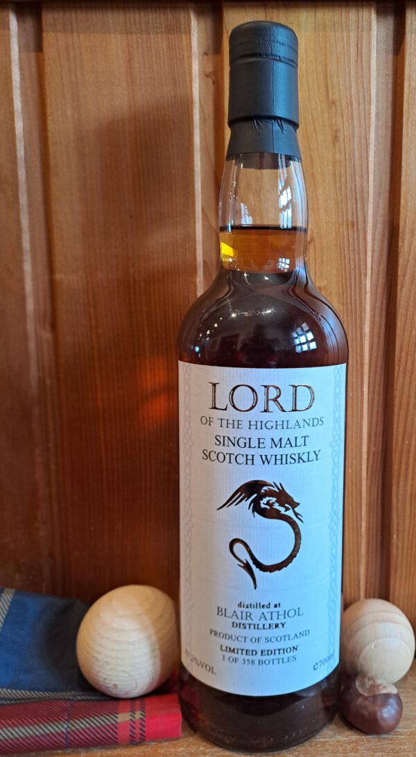 LORD of the HIGHLANDS, Blair Athol 2015, 1st fill PX sherry, 47,2 %