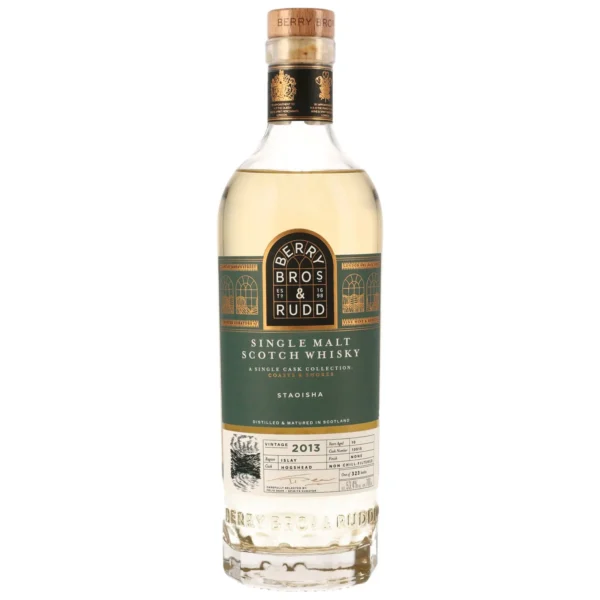 Staoisha (Bunnahabhain) 2013, 53,4 %, Coats & Shores, Berry Bros & Rudd