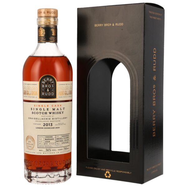 Craigellachie 2013, 54 %, chateau margaux finish, London Showcase 2024
