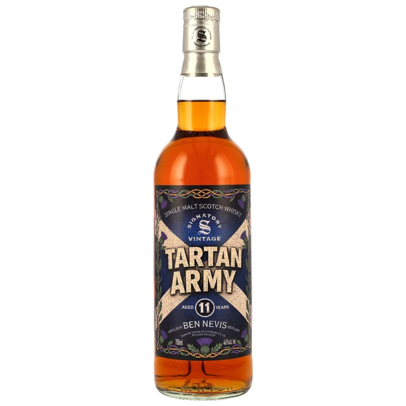 Ben Nevis "Tartan Army", 11 y.o., sherry cask matured, 46 %